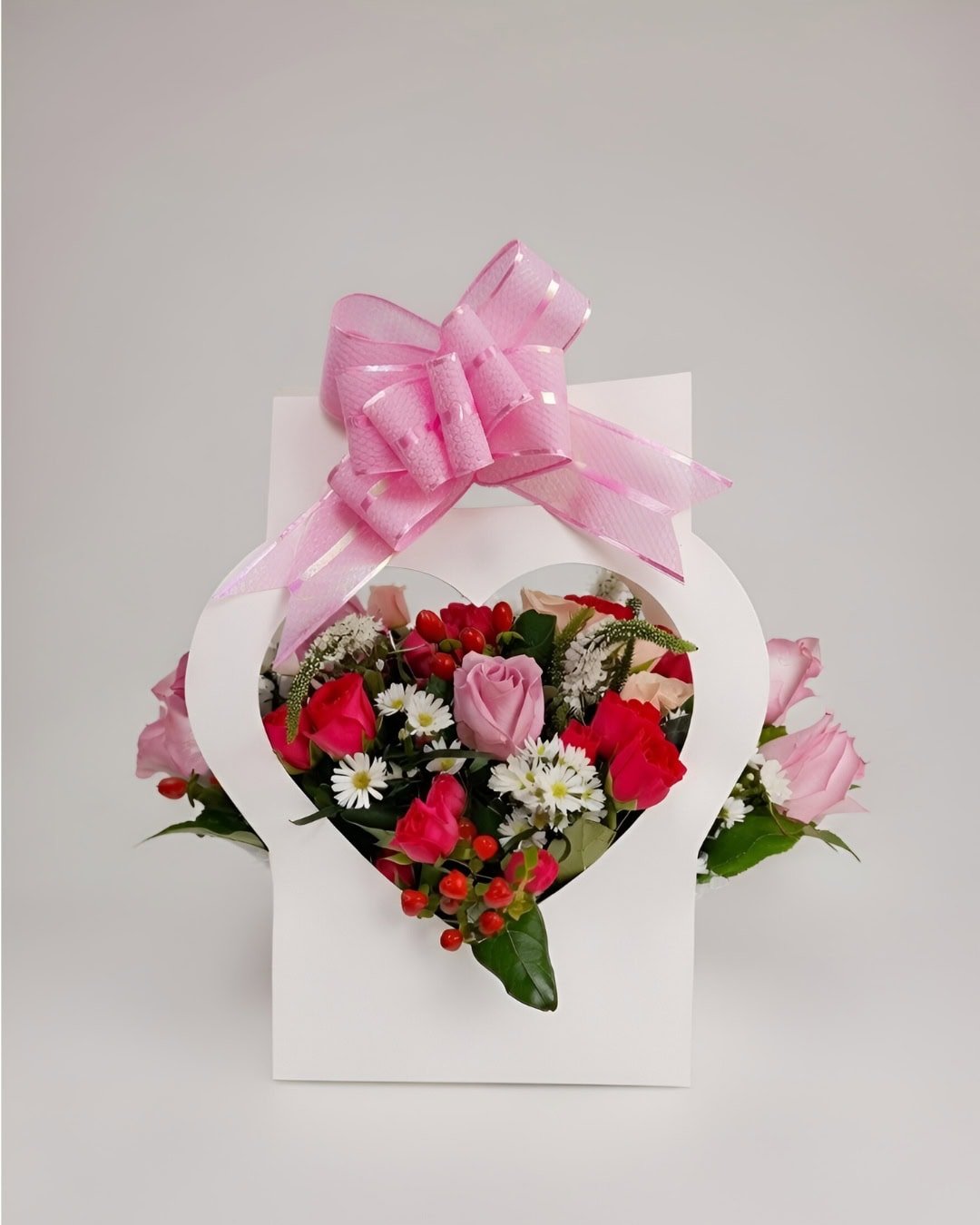 LUNA CARTERA ROSAS MIX CORAZÓN