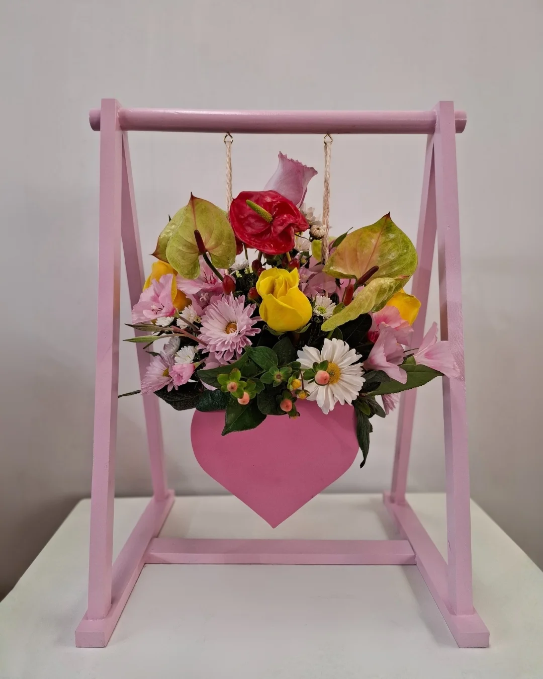 AURORA COLUMPIO ANTURIO ROSAS ELEGANTE | PRS-822