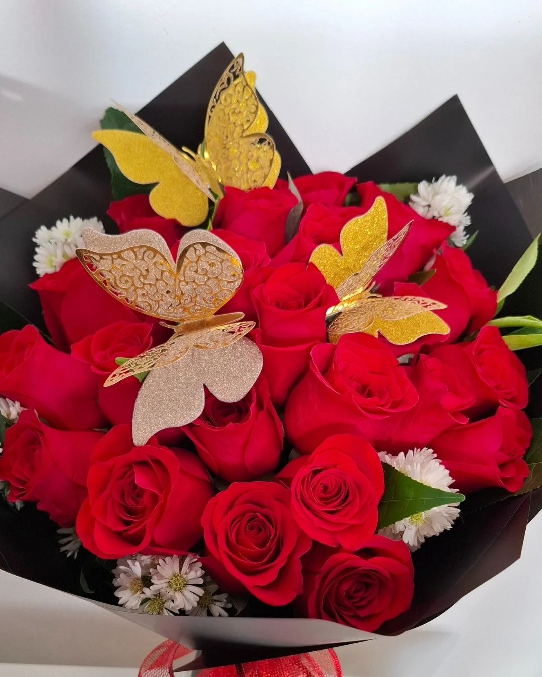 ÉCLIPSE RAMO ROSAS ROJAS MARIPOSAS | PRS-970